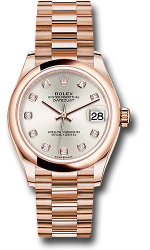 Rolex Everose Gold Datejust 31mm Watch 278245 sdp