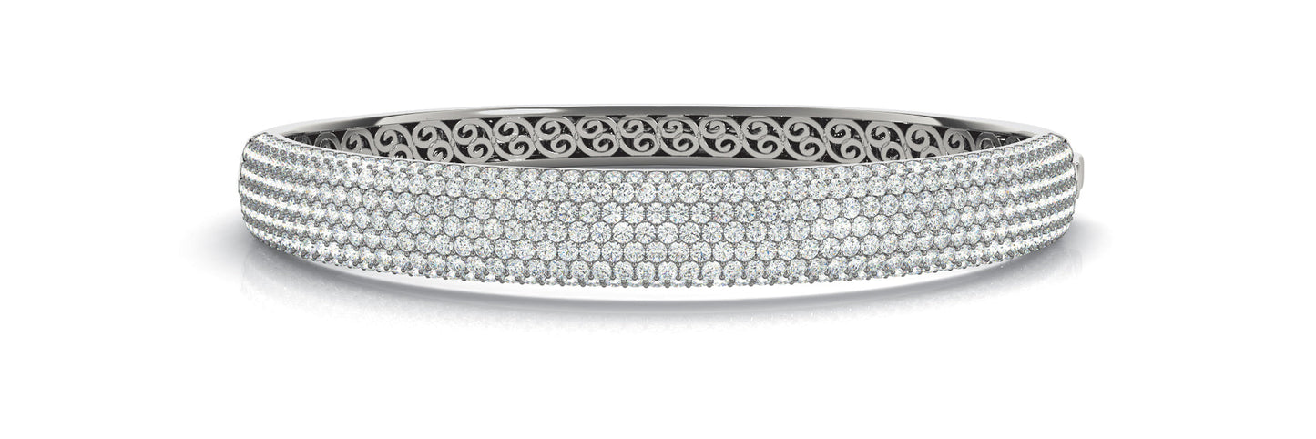 6 3/4 ct Diamond Bracelet F VS Diamonds