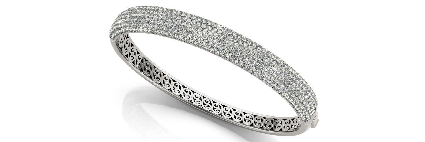 6 3/4 ct Diamond Bracelet F VS Diamonds