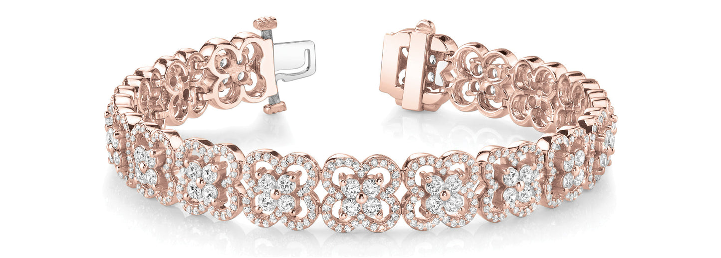 5 ct Diamond Fashion Bracelet F VS Diamonds