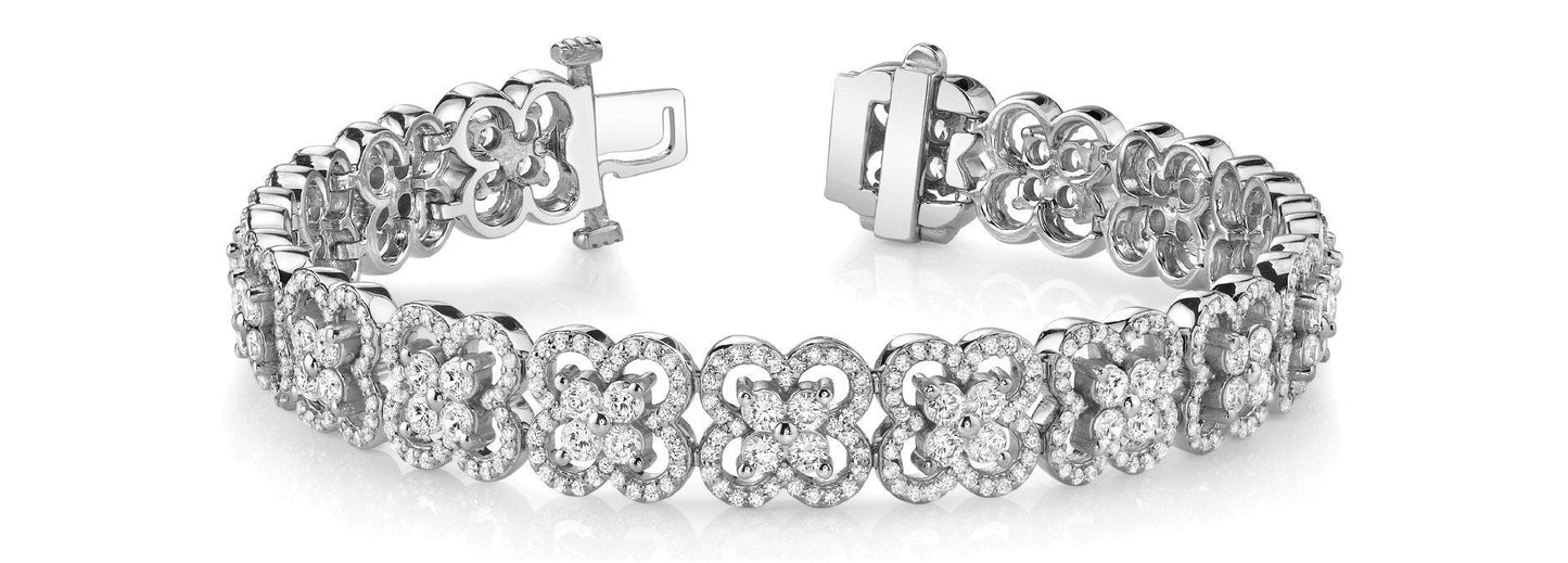 5 ct Diamond Fashion Bracelet F VS Diamonds