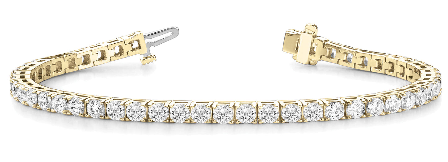 10 1/4 ct Diamond Bracelet F VS Diamonds
