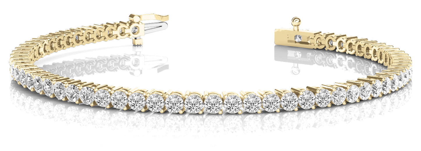 1 1/2 ct Diamond Tennis Bracelet F VS Diamonds