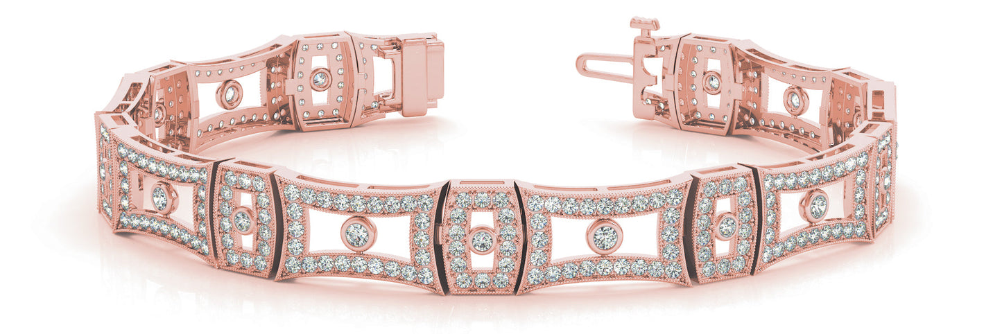 2 3/4 ct Diamond Fashion Bracelet F VS Diamonds