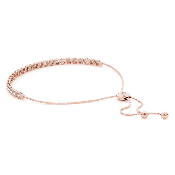 14kt Gold 1 3/4 ct tw Bracelet F VS Diamonds