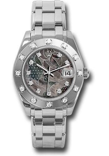 Rolex Datejust Pearlmaster 34mm Watch 81319 gdd