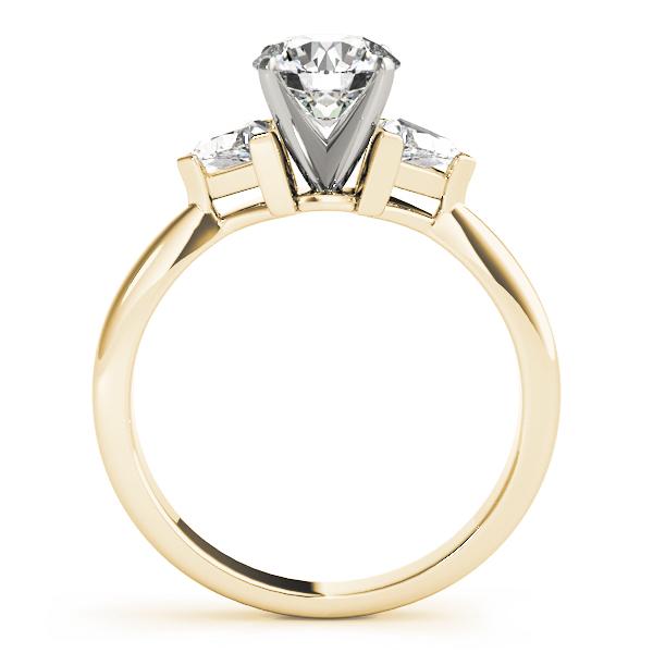 1 1/3 ct tw Three Stone Trillion Cut Engagement Ring F Color VS Clarity Diamonds GIA Center