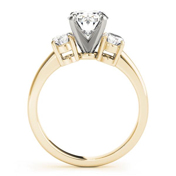 5 ct tw Three Stone Oval Cut Engagement Ring F Color VS Clarity Diamonds GIA Center