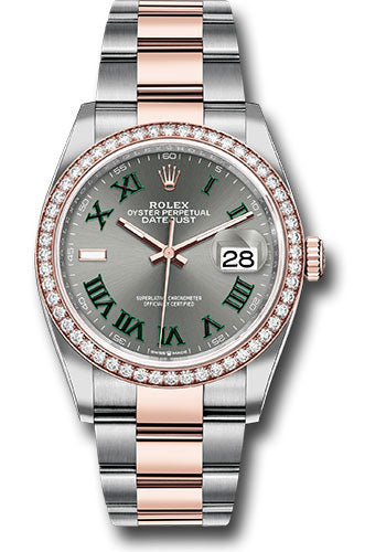 Rolex Datejust 36mm Watch 126281rbr slgro