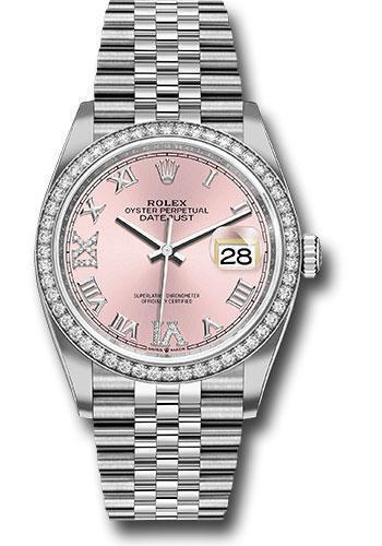 Rolex Datejust 36mm Watch 126284RBR pdr69j