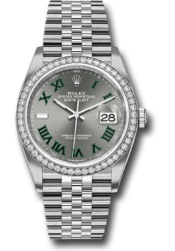 Rolex Datejust 36mm Watch 126284rbr slgrj