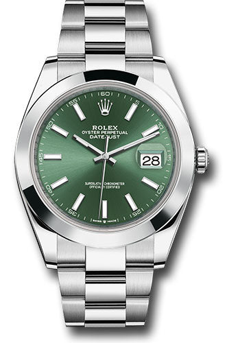 Rolex Steel Datejust 41 Watch 126300 mgio