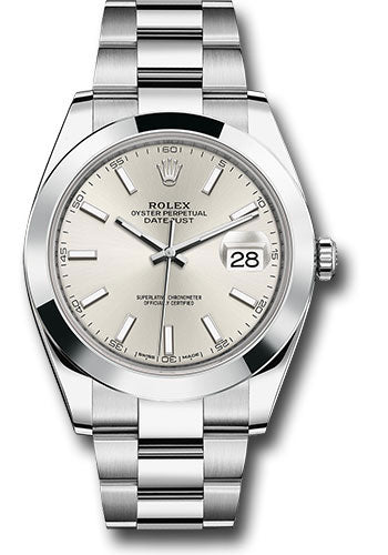 Rolex Steel Datejust 41 Watch 126300 sio