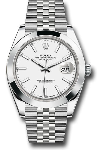 Rolex Steel Datejust 41 Watch 126300 wij