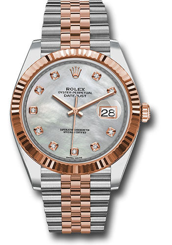 Rolex Steel and Everose Rolesor Datejust 41 126331 mdj