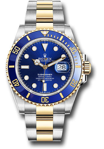 Rolex Steel and Gold Submariner 41 Date Watch 126613LB