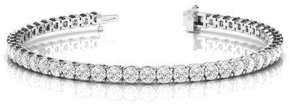 10 1/8 ct Diamond Bracelet In Line Prong Set G SI Diamonds