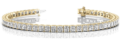 10 3/8 ct Diamond Bracelet In Line Prong Set G SI Diamonds