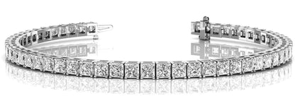 10 3/8 ct Diamond Bracelet In Line Prong Set G SI Diamonds