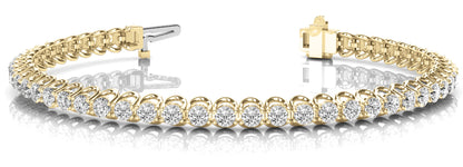 1 ct Diamond Bracelet In Line Prong Set G SI Diamonds