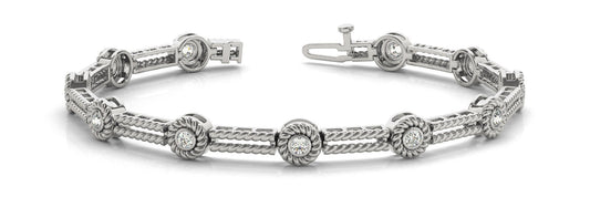 3/4 ct Diamond Fashion Bracelet G SI Diamonds