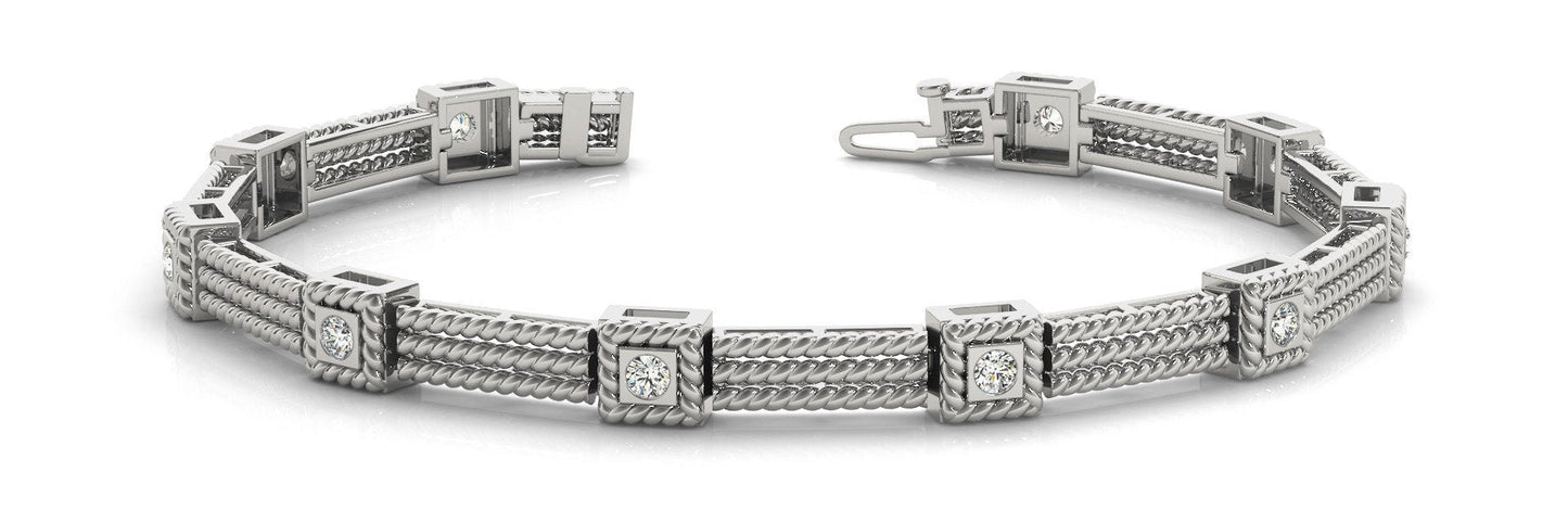 3/4 ct Diamond Fashion Bracelet G SI Diamonds