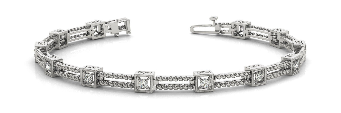 3/8 ct Diamond Fashion Bracelet G SI Diamonds