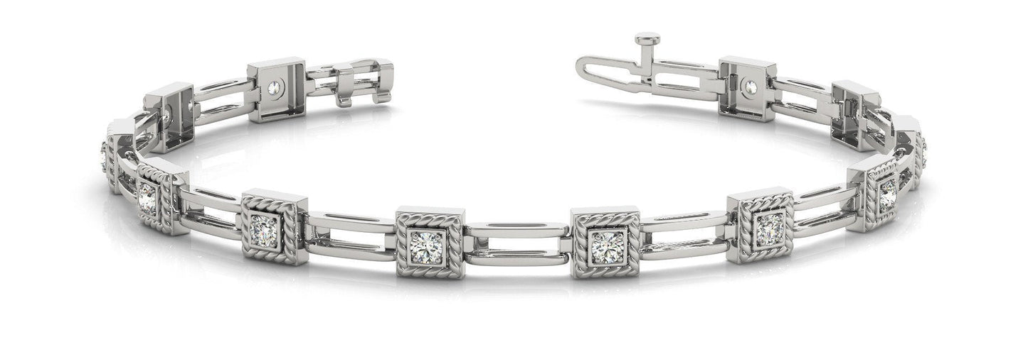 3/4 ct Diamond Bracelet  G  SI  Diamonds