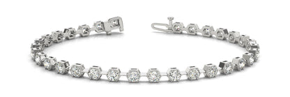 1 5/8 ct Diamond Bracelet In Line Prong Set Fashion G SI Diamonds