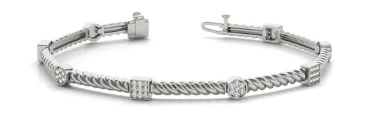 1/2 ct Diamond Bracelet  G  SI  Diamonds