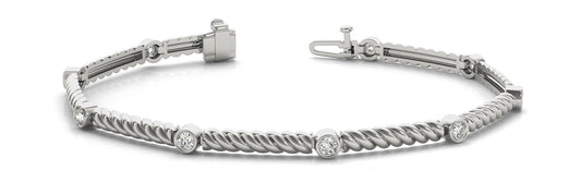 1/2 ct Diamond Bracelet G SI Diamonds