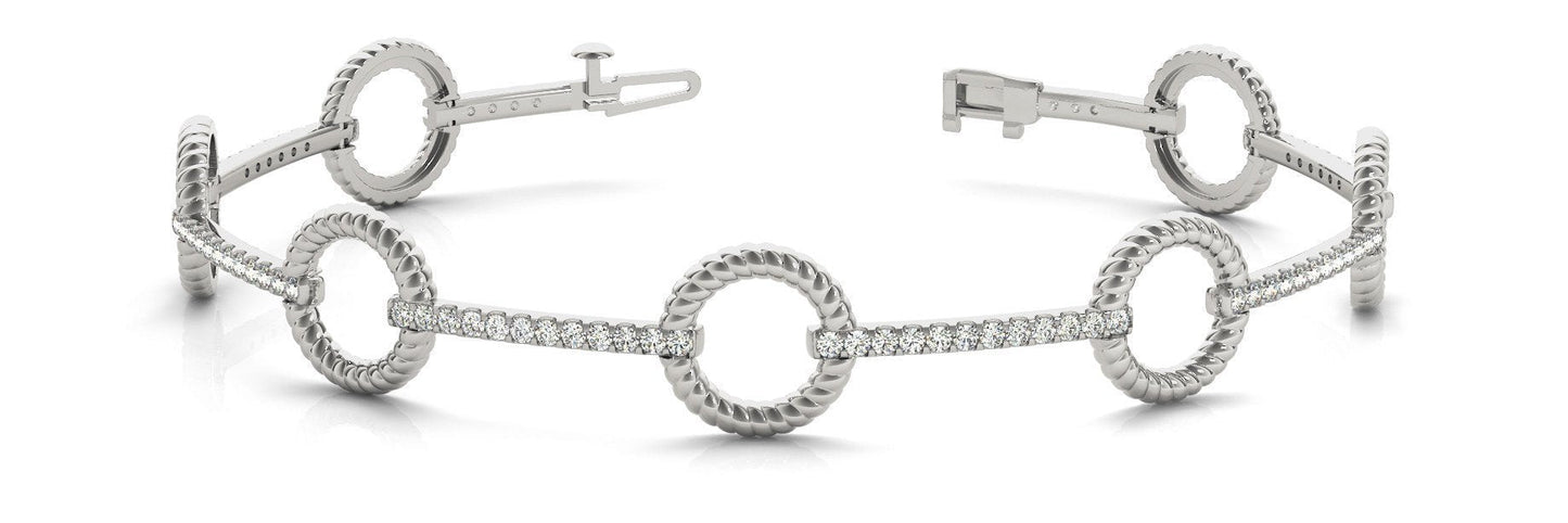 7/8 ct Diamond Bracelet  G  SI  Diamonds