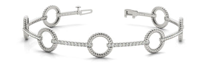 7/8 ct Diamond Bracelet  G  SI  Diamonds