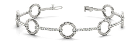 7/8 ct Diamond Bracelet  G  SI  Diamonds