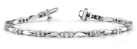 1 ct Diamond Bracelet G SI Diamonds