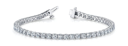 11 1/2 ct Diamond Bracelet In line Prong Set G SI Diamonds