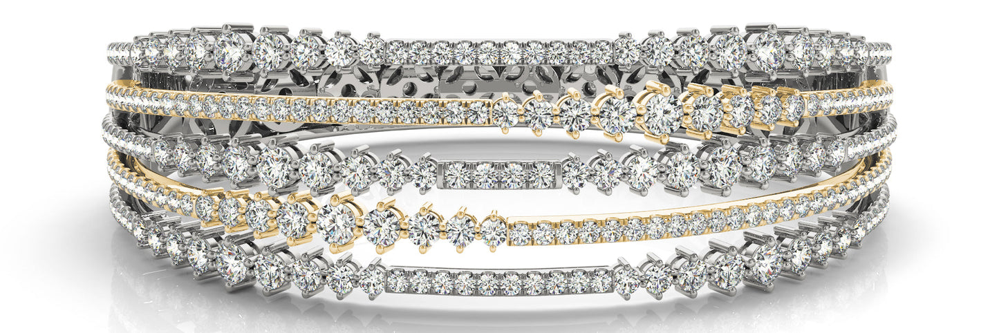 5 1/2 ct Diamond Bracelet G SI Diamonds