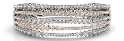 5 1/2 ct Diamond Bracelet G SI Diamonds