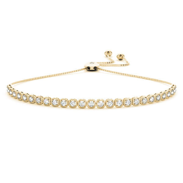 14kt Gold 1 3/4 ct tw Bracelet F VS Diamonds