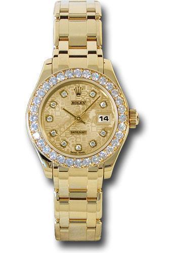 Rolex Datejust Pearlmaster Watch 80298 chjd