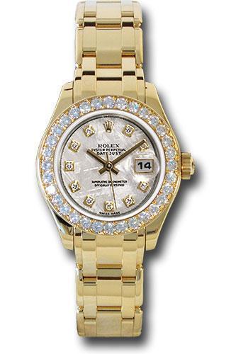 Rolex Datejust Pearlmaster Watch 80298 mtd