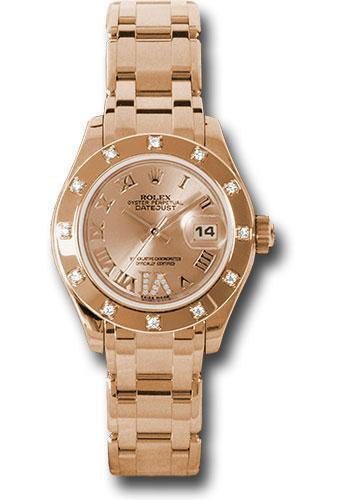 Rolex Datejust Pearlmaster Watch 80315 chrd