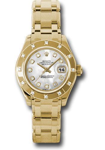 Rolex Datejust Pearlmaster Watch 80318 md