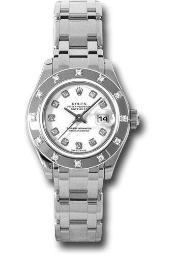 Rolex Datejust Pearlmaster Watch 80319 wd