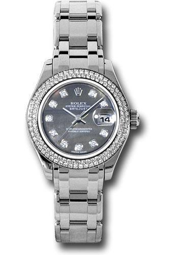 Rolex Datejust Pearlmaster Watch 80339 dkmd