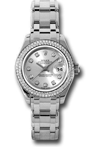 Rolex Datejust Pearlmaster Watch 80339 sd