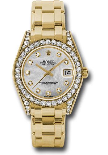 Rolex Datejust Pearlmaster 34mm Watch 81158 md