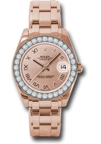 Rolex Datejust Pearlmaster 34mm Watch 81285 prp