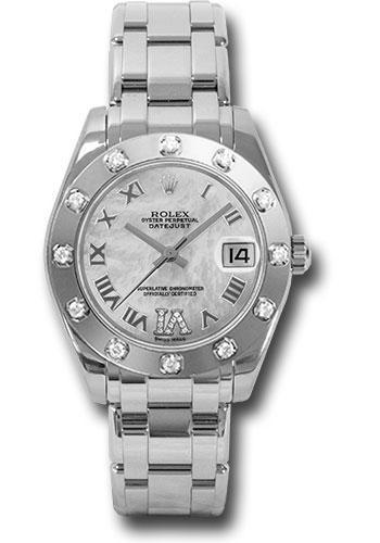 Rolex Datejust Pearlmaster 34mm Watch 81319 mdr