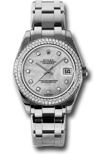 Rolex Datejust Pearlmaster 34mm Watch 81339 md